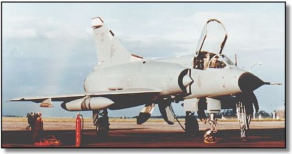 Mirage III-EA. Fuerza Area Argentina. Foto Jorge Raul Figari